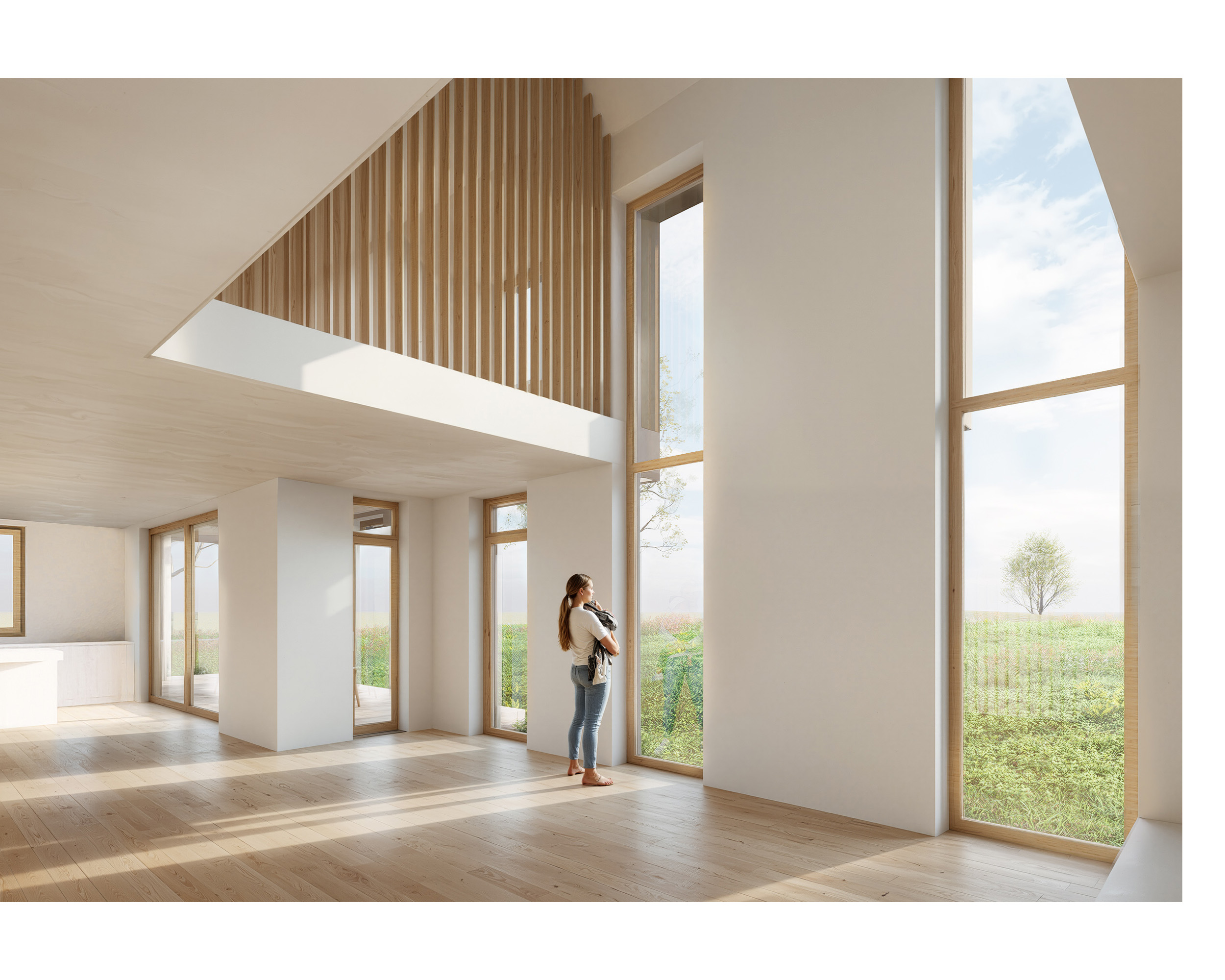 Rift House by Dual Studio - Visualisation Interior