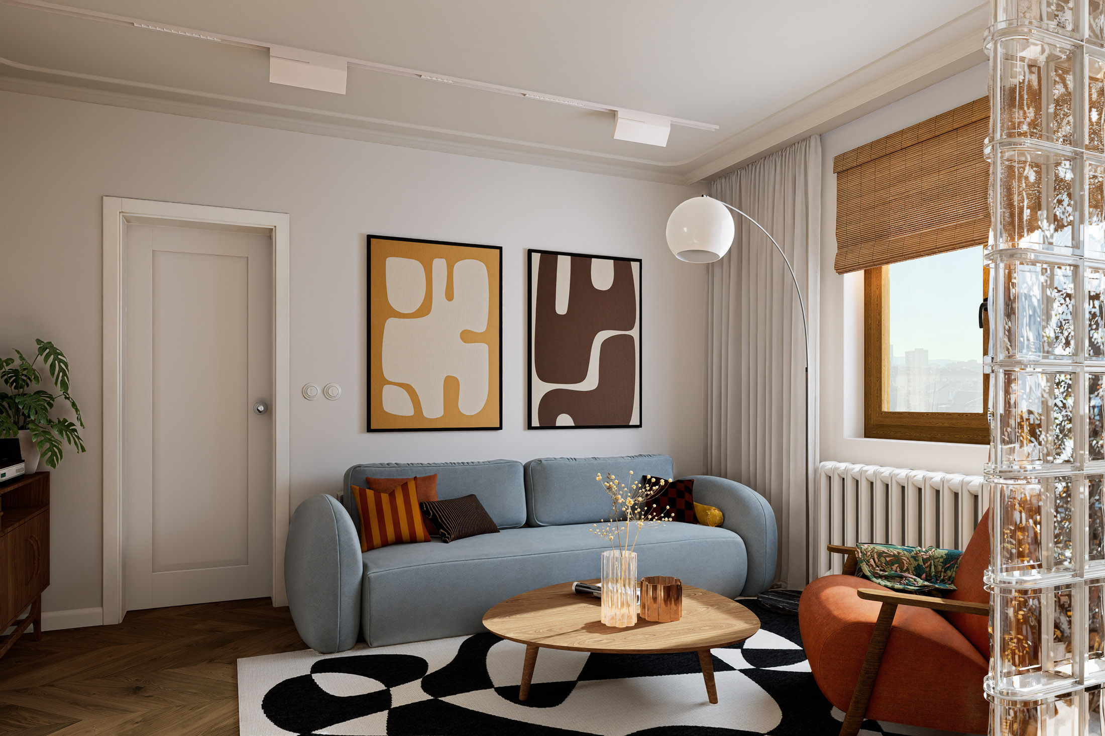 Dual Studio - Interior Design - Sofia -Vitosha - Rendering