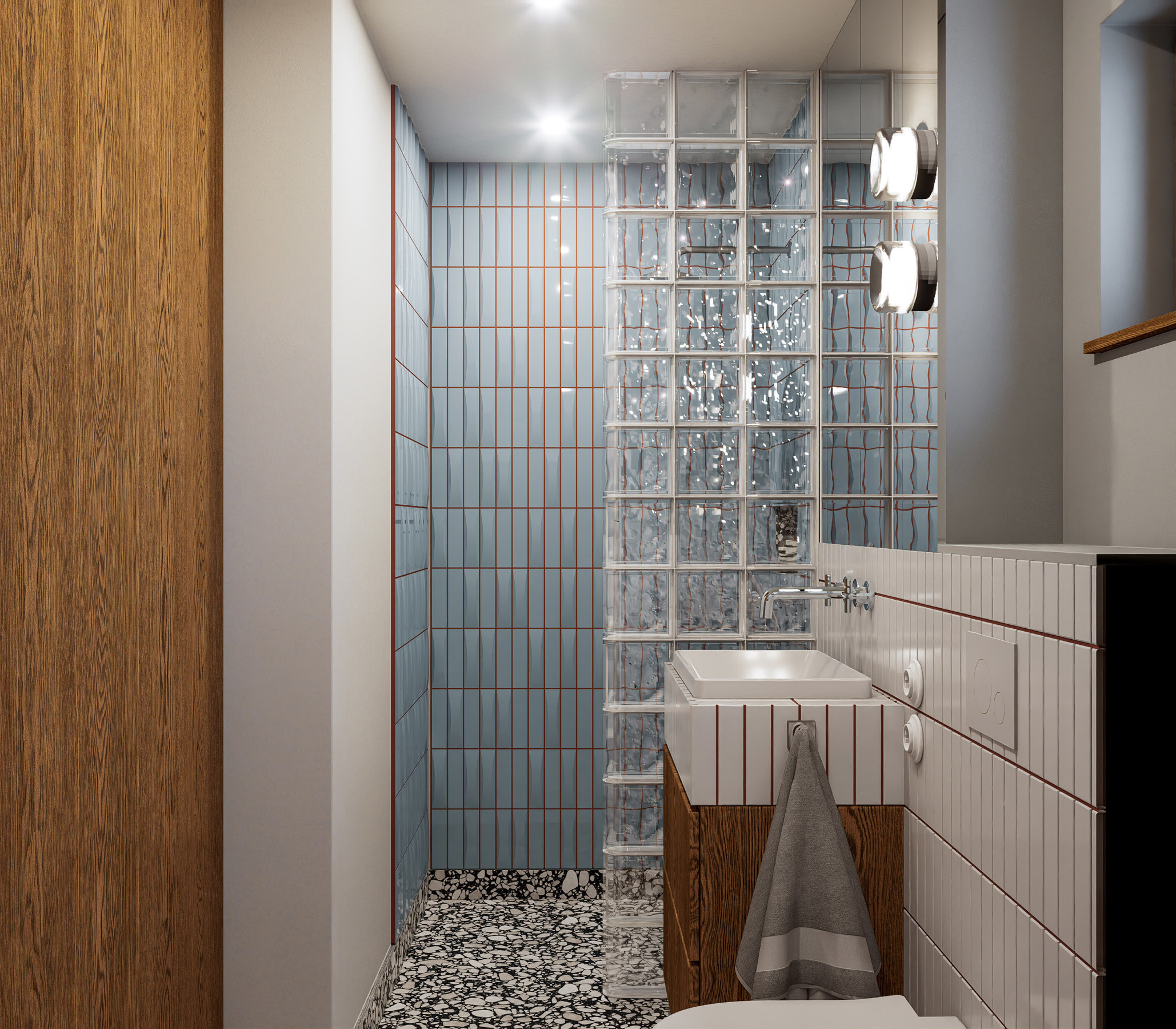 Dual Studio - Interior Design - Sofia -Vitosha - Rendering