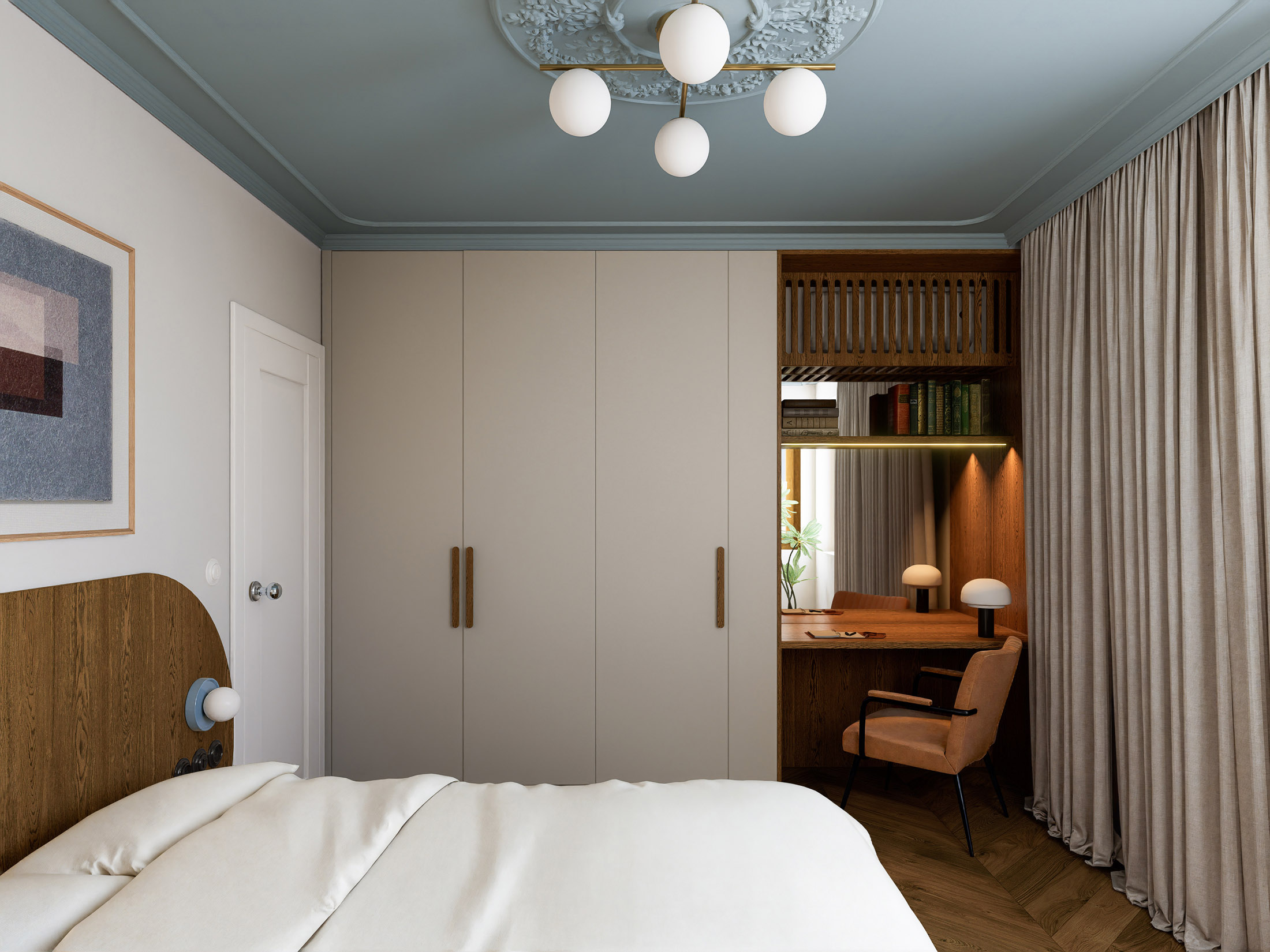 Dual Studio - Interior Design - Sofia -Vitosha - Rendering
