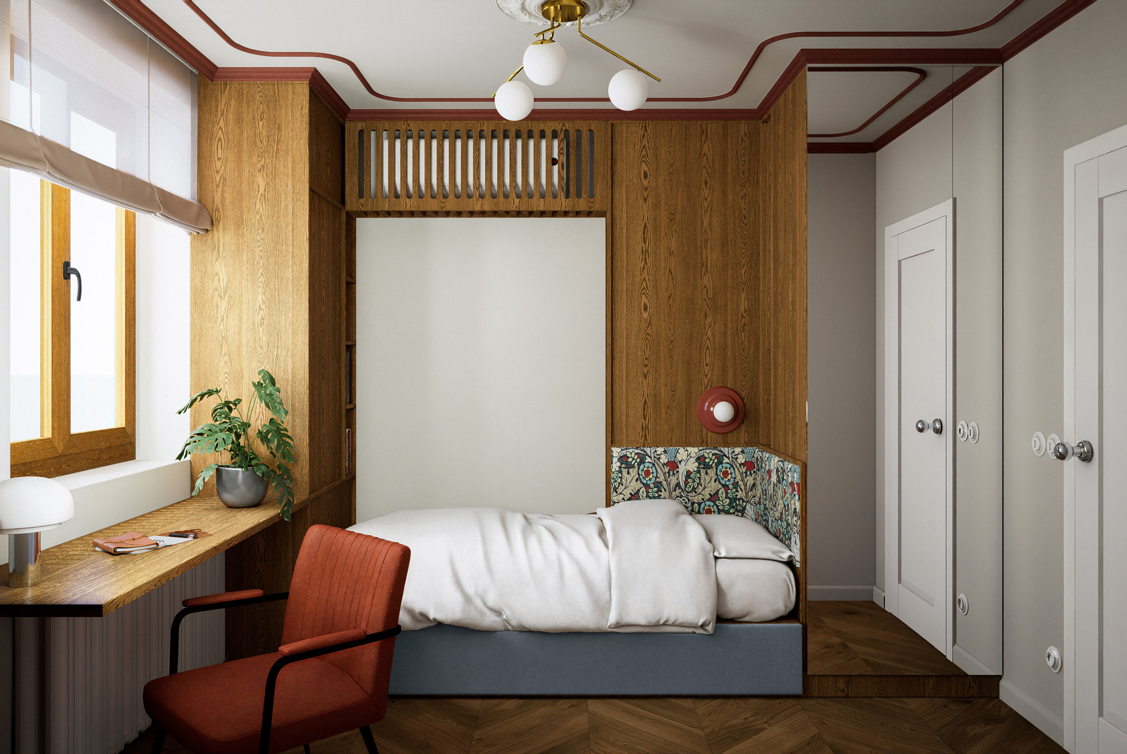 Dual Studio - Interior Design - Sofia -Vitosha - Rendering